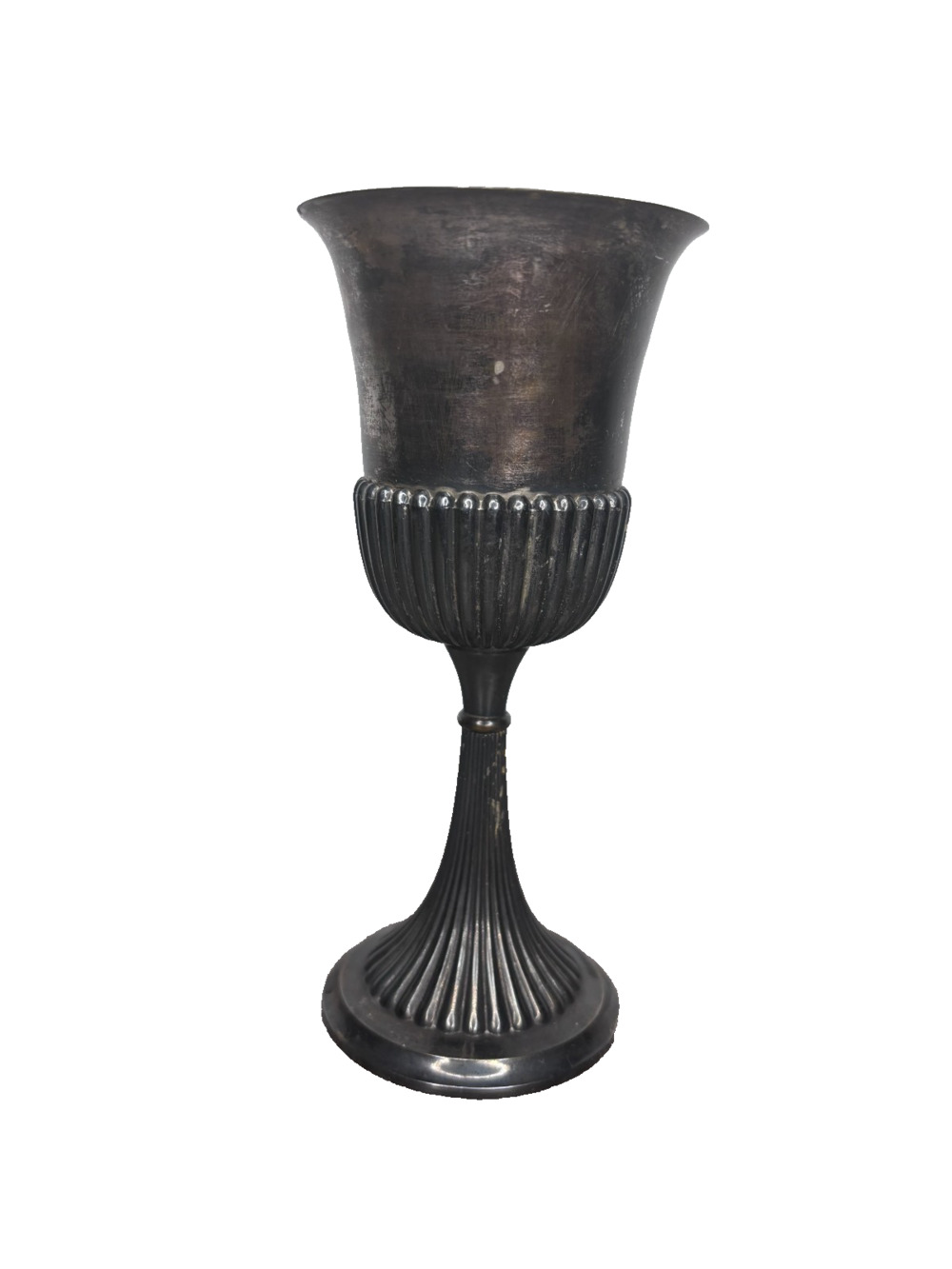 Mid century Leonard silver-plate champagne goblets wine made in Italy